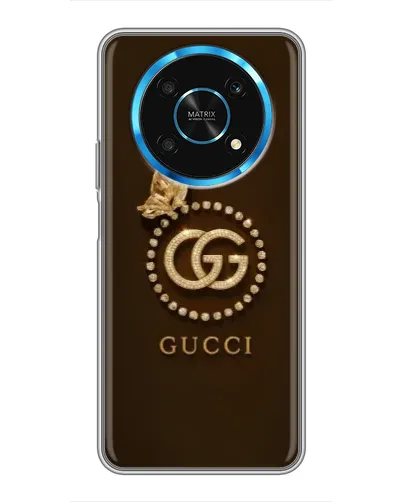 Чехол для Huawei Honor Magic 5 Lite 5G с картинкой «Gucci — золотая бабочка» Чехол для Huawei Honor Magic 5 Lite 5G с картинкой «Gucci — золотая бабочка»