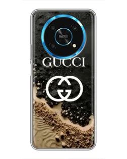 Чехол для Huawei Honor Magic 5 Lite 5G с картинкой «Gucci — песчаные дюны»