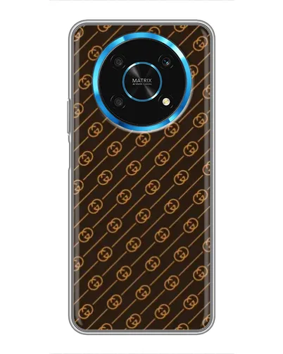 Чехол для Huawei Honor Magic 5 Lite 5G с картинкой «Gucci — золотые диагонали» Чехол для Huawei Honor Magic 5 Lite 5G с картинкой «Gucci — золотые диагонали»