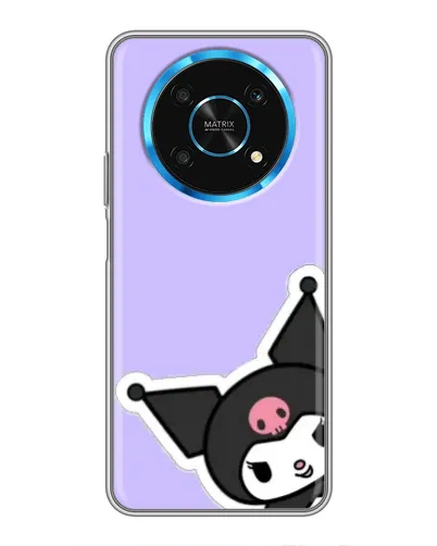 Чехол для Huawei Honor Magic 5 Lite 5G с картинкой «Забавная Kuromi»