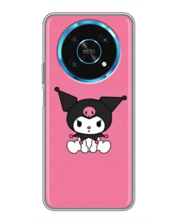 Чехол для Huawei Honor Magic 5 Lite 5G с картинкой «Хмурая Kuromi»