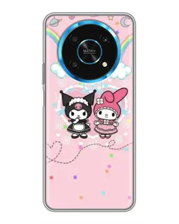 Чехол для Huawei Honor Magic 5 Lite 5G с картинкой «My Melody и Kuromi»