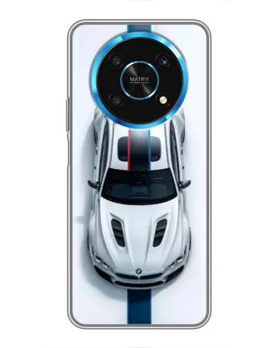 Чехол для Huawei Honor Magic 5 Lite 5G с картинкой «Вид сверху — BMW M»