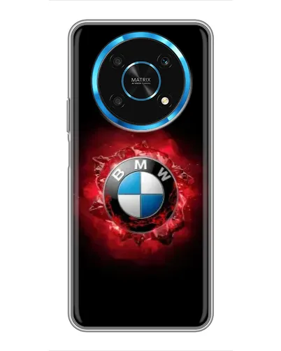 Чехол для Huawei Honor Magic 5 Lite 5G с картинкой «Логотип BMW — вспышка»