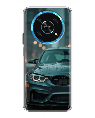 Чехол для Huawei Honor Magic 5 Lite 5G с картинкой «BMW в огнях города»