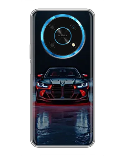 Чехол для Huawei Honor Magic 5 Lite 5G с картинкой «BMW на мокрой дороге»