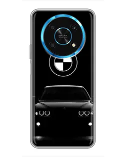 Чехол для Huawei Honor Magic 5 Lite 5G с картинкой «BMW — взгляд из темноты»