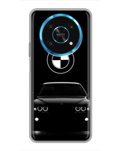 Чехол для Huawei Honor Magic 5 Lite 5G с картинкой «BMW — взгляд из темноты»