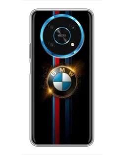 Чехол для Huawei Honor Magic 5 Lite 5G с картинкой «BMW M-Power неон»