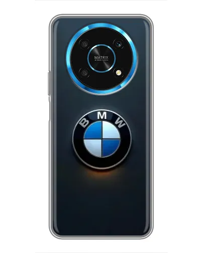 Чехол для Huawei Honor Magic 5 Lite 5G с картинкой «Логотип BMW — минимализм»