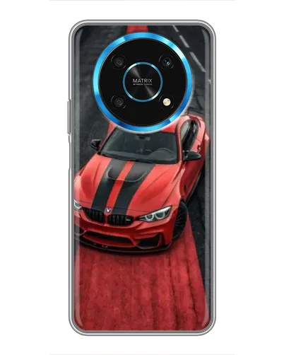 Чехол для Huawei Honor Magic 5 Lite 5G с картинкой «BMW на красной дорожке»