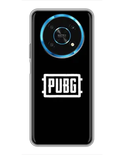 Чехол для Huawei Honor Magic 5 Lite 5G с картинкой «Лого BMW — металлический блеск»