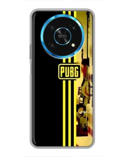 Чехол для Huawei Honor Magic 5 Lite 5G с картинкой «PUBG — камуфляжный шлем»