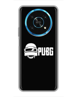 Чехол для Huawei Honor Magic 5 Lite 5G с картинкой «PUBG — классический лого»