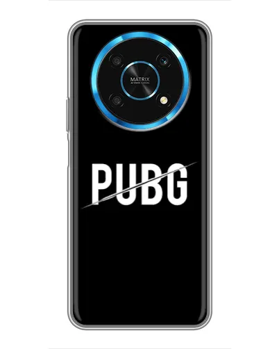 Чехол для Huawei Honor Magic 5 Lite 5G с картинкой «PUBG — белый логотип» Чехол для Huawei Honor Magic 5 Lite 5G с картинкой «PUBG — белый логотип»