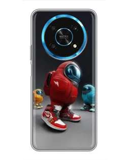 Чехол для Huawei Honor Magic 5 Lite 5G с картинкой «Among Us — 3D стиль»