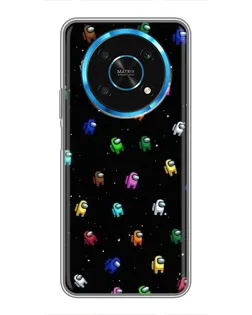 Чехол для Huawei Honor Magic 5 Lite 5G с картинкой «Экипаж Among Us»