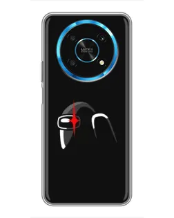 Чехол для Huawei Honor Magic 5 Lite 5G с картинкой «Among Us шлем»
