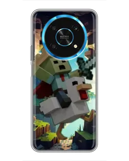 Чехол для Huawei Honor Magic 5 Lite 5G с картинкой «Стив и гусь»
