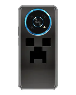 Чехол для Huawei Honor Magic 5 Lite 5G с картинкой «Черный крипер градиент»