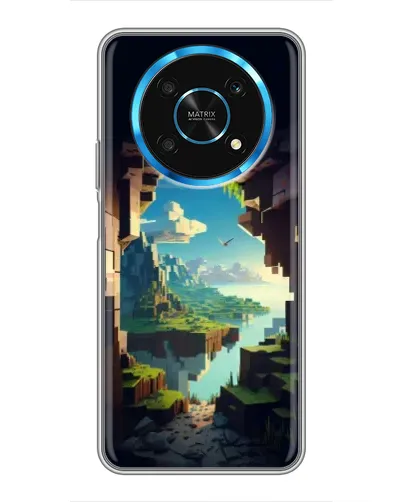 Чехол для Huawei Honor Magic 5 Lite 5G с картинкой «Вид из пещеры»