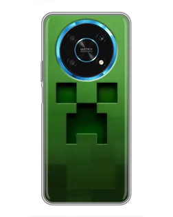 Чехол для Huawei Honor Magic 5 Lite 5G с картинкой «Крипер микро-дизайн»