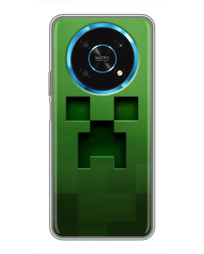 Чехол для Huawei Honor Magic 5 Lite 5G с картинкой «Крипер микро-дизайн»