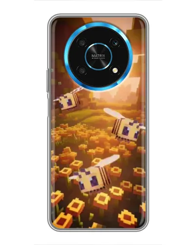 Чехол для Huawei Honor Magic 5 Lite 5G с картинкой «Поле подсолнухов»