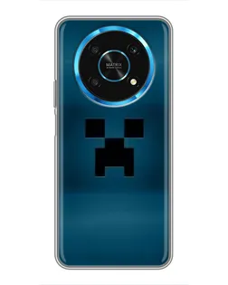 Чехол для Huawei Honor Magic 5 Lite 5G с картинкой «Крипер текстура»