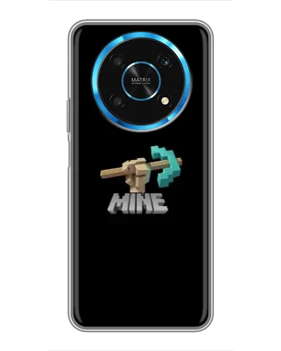 Чехол для Huawei Honor Magic 5 Lite 5G с картинкой «Алмазная кирка»