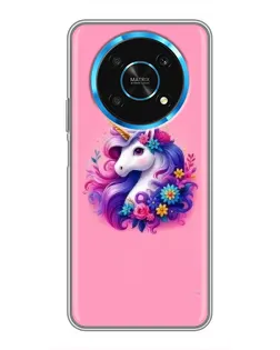 Чехол для Huawei Honor Magic 5 Lite 5G с картинкой «Сказочный единорог»