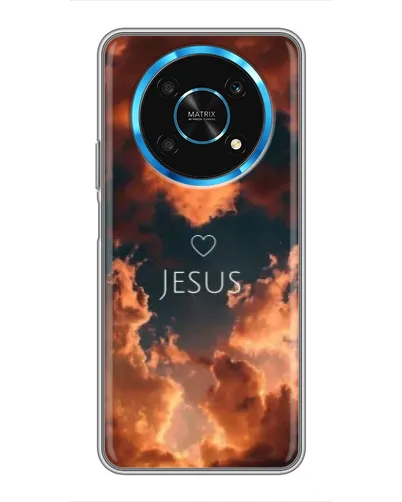 Чехол для Huawei Honor Magic 5 Lite 5G с картинкой «Сияние Имени Jesus»