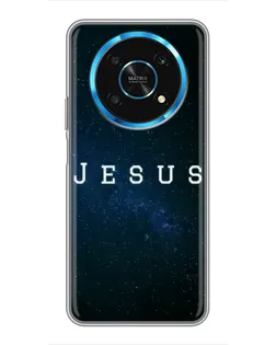 Чехол для Huawei Honor Magic 5 Lite 5G с картинкой «Звездное небо Jesus»