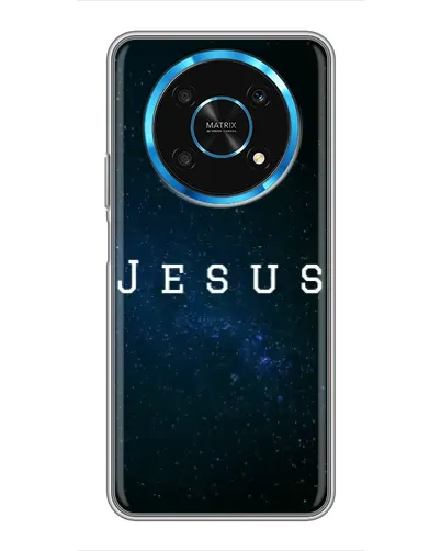 Чехол для Huawei Honor Magic 5 Lite 5G с картинкой «Звездное небо Jesus»