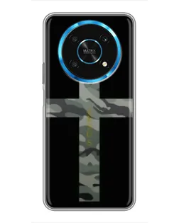 Чехол для Huawei Honor Magic 5 Lite 5G с картинкой «Милитари Крест»