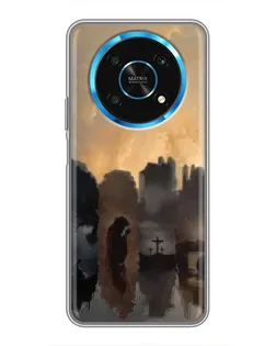 Чехол для Huawei Honor Magic 5 Lite 5G с картинкой «Дорога к вере»