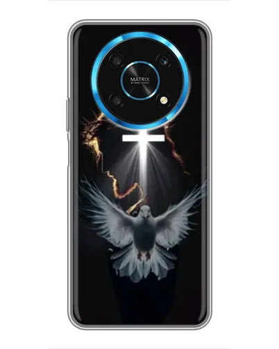 Чехол для Huawei Honor Magic 5 Lite 5G с картинкой «Голубь и Свет»