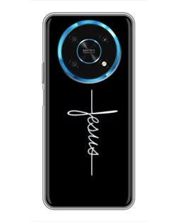Чехол для Huawei Honor Magic 5 Lite 5G с картинкой «Тонкая линия веры»