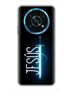 Чехол для Huawei Honor Magic 5 Lite 5G с картинкой «Меч Духа Jesus»