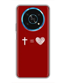 Чохол для Huawei Honor Magic 5 Lite 5G з картинкою «Рівняння любові»