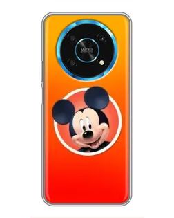 Чехол для Huawei Honor Magic 5 Lite 5G с картинкой «Mickey в круге»