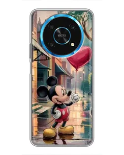Чехол для Huawei Honor Magic 5 Lite 5G с картинкой «Микки и шарик-сердце»