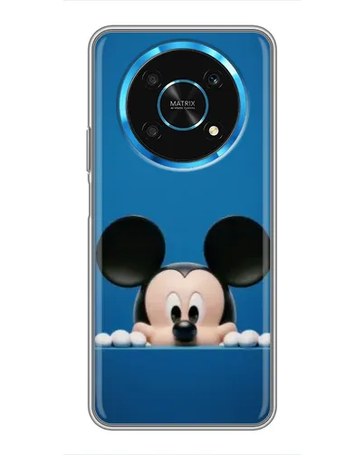 Чехол для Huawei Honor Magic 5 Lite 5G с картинкой «Микки выглядывает»