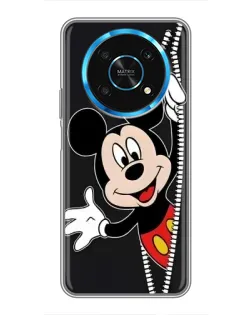 Чехол для Huawei Honor Magic 5 Lite 5G с картинкой «Микки раздвигает стены»
