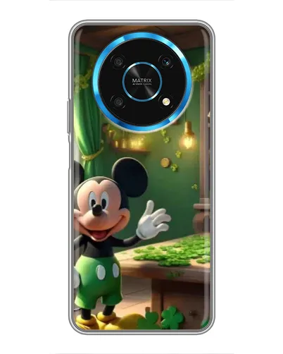 Чехол для Huawei Honor Magic 5 Lite 5G с картинкой «Микки в мастерской»