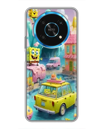 Чехол для Huawei Honor Magic 5 Lite 5G с картинкой «Монстр-трак приключения»
