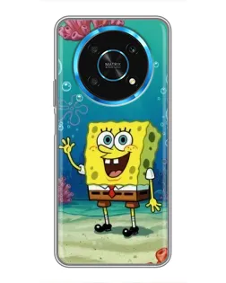 Чехол для Huawei Honor Magic 5 Lite 5G с картинкой «Подводный привет»