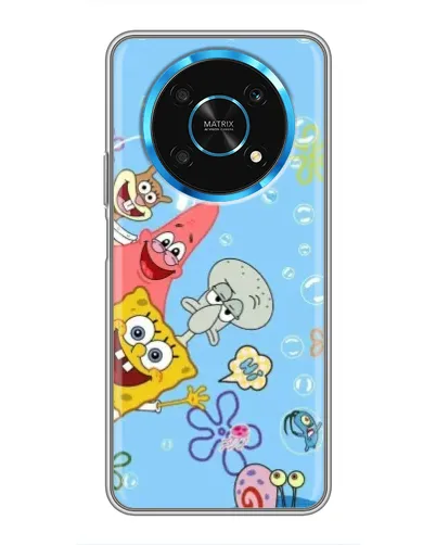 Чехол для Huawei Honor Magic 5 Lite 5G с картинкой «Веселые пузырьки»