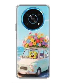 Чехол для Huawei Honor Magic 5 Lite 5G с картинкой «Автомобильное путешествие»