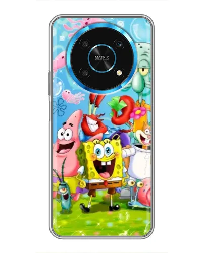 Чехол для Huawei Honor Magic 5 Lite 5G с картинкой «Губка Боб и друзья» Чехол для Huawei Honor Magic 5 Lite 5G с картинкой «Губка Боб и друзья»
